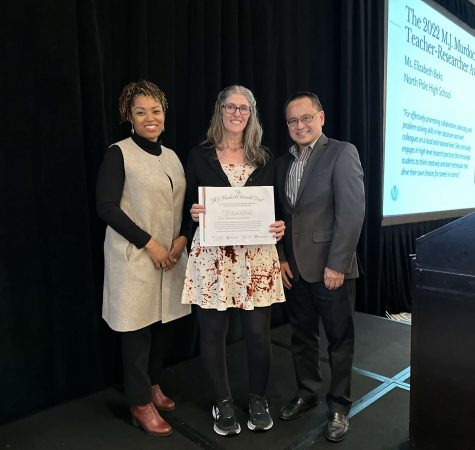 The presentation of the 2022 META Award at the Partners in Science National Conference